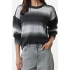 Women Fashion Stylish Crew Neck Standard Sleeve Regular Soft Texture Color Block Knitwear Sweater