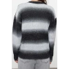 Women Fashion Stylish Crew Neck Standard Sleeve Regular Soft Texture Color Block Knitwear Sweater