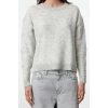 Women Fashion Stylish Crew Neck Standard Sleeve Regular Soft Texture Geometric Pattern Knitwear Sweater