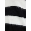 Women Fashion Stylish Crew Neck Standard Sleeve Regular Soft Texture Striped Knitwear Sweater
