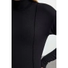 Women Fashion Stylish Crew Neck Standard Sleeve Long Premium Quality Slit Detailed Midi Length Knitwear Sweater