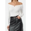 Women Fashion Stylish Turn-down Collar Standard Sleeve Regular Premium Quality Collar Detailed Knitwear Sweater