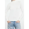 Women Fashion Stylish Turtleneck Standard Sleeve Regular Basic Three Piece Set Knitwear Sweater