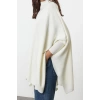 Women Fashion Stylish Crew Neck Standard Sleeve Regular Wide Fit Stand Collar Knitwear Sweater