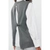 Women Fashion Stylish Crew Neck Standard Sleeve Regular Wide Pattern Knitwear Sweater