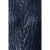 Women Fashion Stylish Stand Collar Standard Sleeve Regular Foil Printed Knitwear Sweater