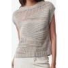 Women Fashion Stylish Crew Neck Regular Sleeve Regular Knitted Sweater