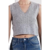Womens Fashion Stylish V Neck Regular Sleeve Soft Texture Pearl Detailed Knitted Sweater