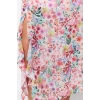 Women Fashion Stylish Maxi Length V Neck Regular Floral A-line Woven Dress