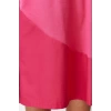 Women Fashion Stylish Midi Length Crew Neck Relaxed Plain Knitted Dress