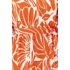 Women Fashion Stylish Midi Length Pool Neck Regular Printed Belted Relaxed Cut Flexible Knitted Dress