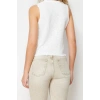 Womens Fashion Stylish V Neck Standard Sleeve Regular Hook Detail Knitted Sweater