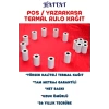 Thermal POS Roll 50 Pieces Roll 80 mmx40 m POS and Cash Register Thermal Roll Quality Full-Meter Clear Printing