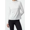 Stil Kadın Micro Reflektör Baskı Detaylı Spor Üst Bluz Regular Örme Slim Fit Kalıp Reglan Kol