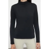 Stil Kadın Micro Reflektör Baskı Detaylı Spor Üst Bluz Regular Örme Slim Fit Kalıp Reglan Kol