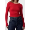 Style Women 3-Pack Fitted Body Fitting Elastic Blouse Crop Knitted Slim Pattern