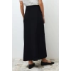 Moda Tesettür Regular Düz Desen Günlük Uzun Boy Dokuma Kumaş Uzun Kalem Etek