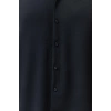 Fashion Mens Plus Size Open Collar Casual Regular Fit Open Collar Summer Linen Look Shirt