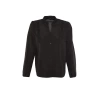 Fashion Women Plus Size Mandarin Collar Plain Pattern Casual Mandarin Collar Shirt