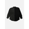 Fashion Women Shirt Collar Plain Pattern Casual Color Block Denim Shirt