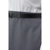 Moda Stil Fitted Gömlek Yaka Mini Boy Büyük Beden Kemerli Gömlek-Etek Büyük Beden Dokuma Elbise