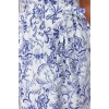 Fashion Style Relaxed V Neck Maxi Length Plus Size Deep Woven Dress