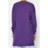 Style Modern Women Midi Low Sleeve Crew Neck Hijab Knitwear Sweater