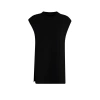 Style Modern Women Midi Low Sleeve Crew Neck Hijab Tied Waist Knitted Sweater