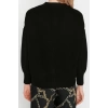 Kadın Modern Tarz Oversize V Yaka Regular Triko Hırka