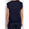 Womens Modern Style Regular V Neck Regular Knit Vest