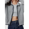 Womens Modern Style Regular Polo Collar Regular Knitwear Cardigan