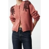 Womens Modern Style Regular Crew Neck Regular Knitwear Cardigan