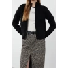 Womens Modern Style Regular Stand Collar Regular Knitwear Cardigan