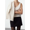 Womens Modern Style Regular Double Breasted Regular Knitwear