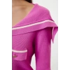 Womens Modern Style Slim Turn-down Collar Regular Knitwear Cardigan