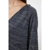 Womens Modern Style Oversize V Neck Regular Knitted Cardigan