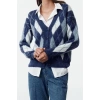 Womens Modern Style Regular V Neck Regular Knitwear Cardigan