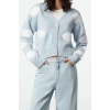 Womens Modern Style Regular V Neck Crop Knitwear Cardigan