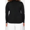 Plus Size Women Modern Style Comfortable Long V Neck Plain Sleeve Regular Knitwear Cardigan