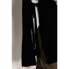 Womens Modern Style Comfortable Long Stand Collar Plain Sleeve Midi Knit Sweater