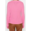 Womens Modern Style Comfortable Long Polo Neck Plain Sleeve Regular Knitwear Sweater