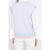 Womens Modern Style Casual Sleeveless V Neck Geometric Sleeve Regular Knit Sweater