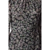 Fashion Style Regular Stand Collar Mini Length Geometric Woven Winter Dress