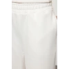 Style Womens Normal Waist Straight Leg Knitwear Collar Detailed Thick Knitted Blouse and Trousers Top-Bottom Set