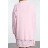 Fashion Style Regular Polo Neck Mini Length Knitwear Basic Dress