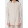 Fashion Crew Neck Balloon Sleeve Casual Daily Linen Look Woven Trousers Tunic Bottom Top Set