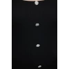 Fashion Plus Size Square Neck Knitwear Fit Plain Pattern Casual Daily Regular Long Sleeve Blouse