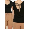 Fashion Plus Size Square Neck Woven Fit Plain Pattern Casual Daily Regular Short Sleeve Blouse