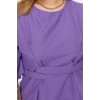 Fashion Plus Size Crew Neck Woven Regular Plain Pattern Casual Daily Regular Short Sleeve Blouse