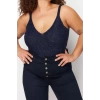 Fashion Plus Size V Neck Knitwear Fit Plain Pattern Casual Daily Regular Sleeveless Blouse